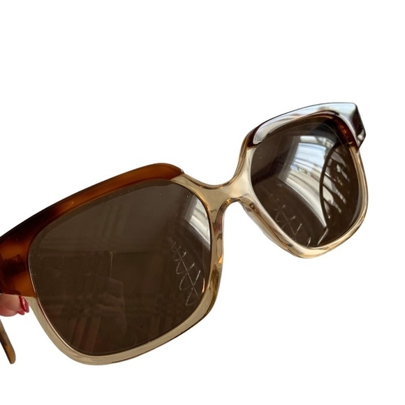 Celine Eyewear Tortoiseshell Acetate Sunglasses - Picture 13 of 17